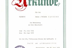Urkunden und Ehrenzeichen 